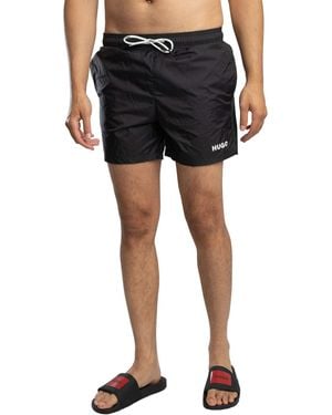 HUGO Haiti Swim Shorts - Black