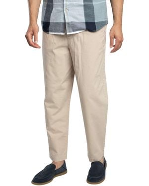 Barbour Glendale Relaxed Chino Pants - Natural