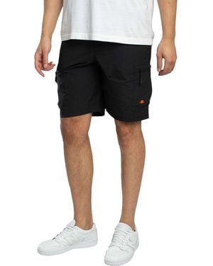 Ellesse Bullseye Cargo Shorts - Black