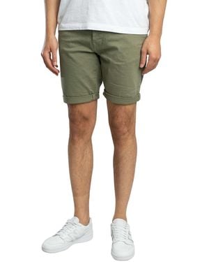 Replay Rbj 981 Denim Tapered Shorts - Green
