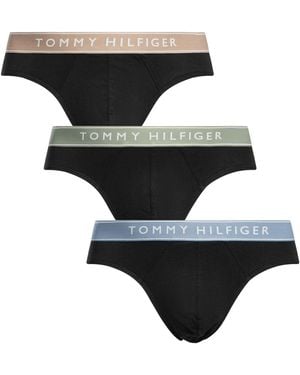 Tommy Hilfiger 3 Pack Everyday Essentials Briefs - Black