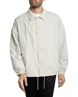 Edwin Larry Coach Jacket - White