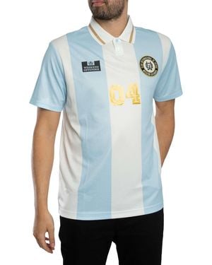 Weekend Offender Moulay Football T-shirt - Blue