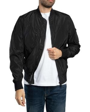 Schott Nyc Airstar Lightweight Bomber Jacket - Black