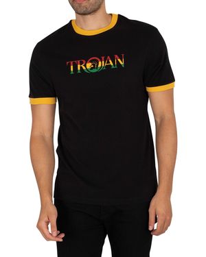 Trojan Branded T-Shirt - Black