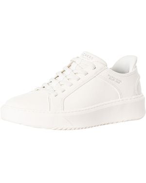 Skechers Court Break Double Vented Slip-ins Trainers - White