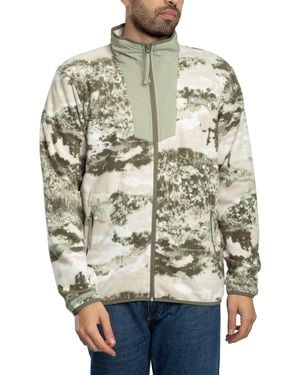 Columbia Sequoia Grove Printed Zip Jacket - Grey