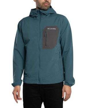 Columbia Tall Heights Iii Hooded Softshell Jacket - Blue