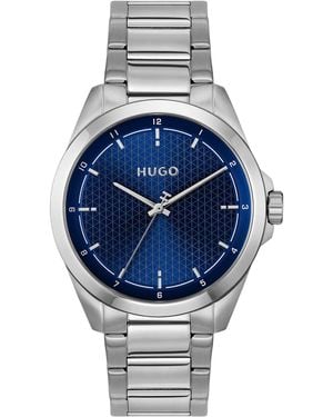 HUGO Seam Dial Watch - Grey