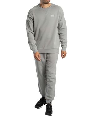 EA7 Train Visibility Back Logo Tracksuit - Grey