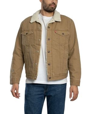 Levi's Type 3 Sherpa Trucker Jacket - Natural