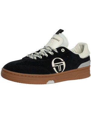 Sergio Tacchini Neo Terrance Leather Trainers - Black