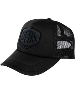 Deus Ex Machina Baylands Trucker Cap - Black