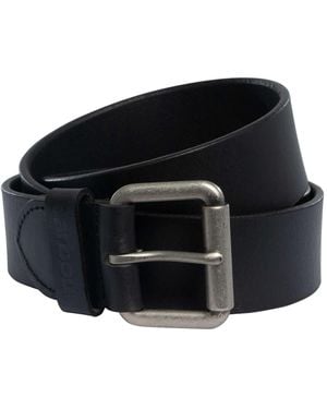 Barbour Allanton Leather Belt - Black