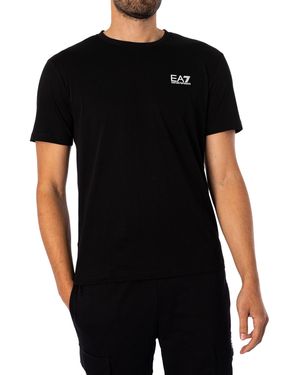 EA7 Chest Logo T-shirt - Black