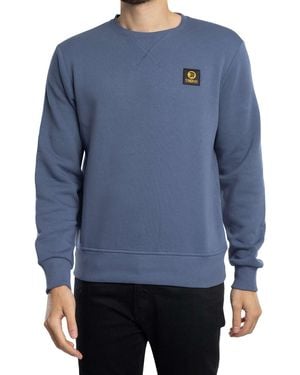 Trojan Badge Crew Sweatshirt - Blue