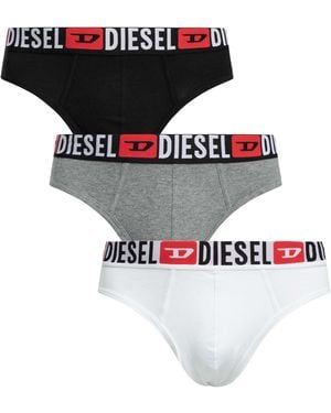 DIESEL 3 Pack Andre Briefs - White