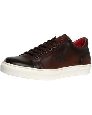 Jeffery West Bug Leather Sneakers - Brown