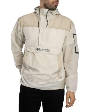 Columbia Challenger Windbreaker Anorak Jacket - Natural