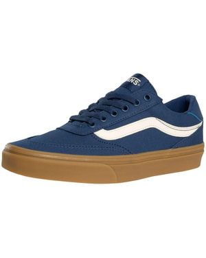 Vans Brooklyn Canvas Trainers - Blue