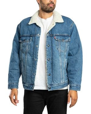 Levi's Relaxed Fit Sherpa Jacket - Blue