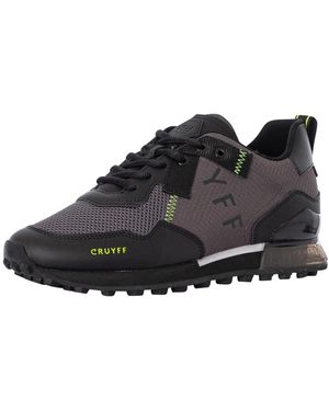 Cruyff Superbia Hex Suede Mesh Sneakers - Black