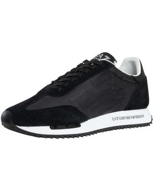 EA7 Big Logo Mesh Trainers - Multicolour