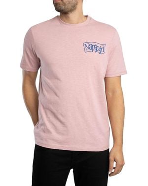 Napapijri Elior Back Graphic Relaxed T-shirt - Pink