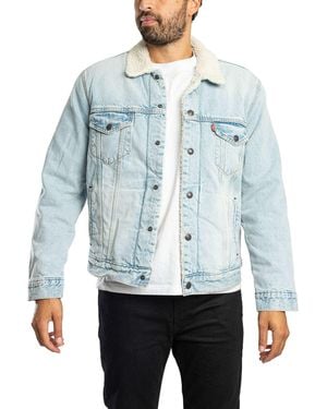 Levi's Type 3 Sherpa Trucker Jacket - Blue