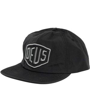 Deus Ex Machina Shield Nylon Cap - Black