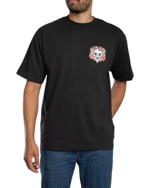 Vans Loose Blaze Head Back Graphic T-shirt - Black