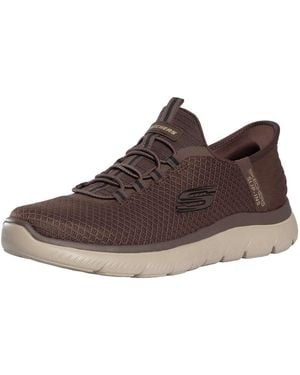 Skechers Slip-ins Summits High Range Sneakers - Brown