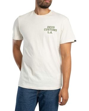 Deus Ex Machina Quickbeak Back Graphic T-shirt - White