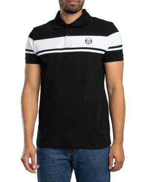 Sergio Tacchini Young Line Polo Shirt - Black