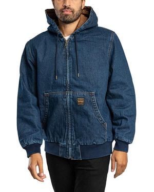 Levi's Potrero Denim Hooded Jacket - Blue