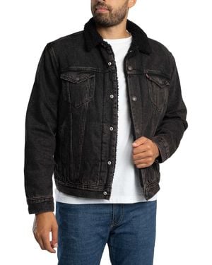Levi's Type 3 Sherpa Trucker Jacket - Black