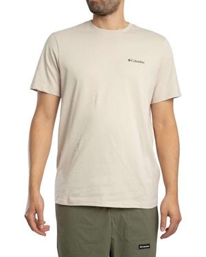 Columbia Logo Back Graphic T-shirt - White