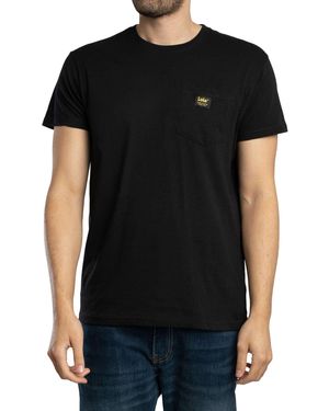 Lois Teco Chest Pocket T-shirt - Black