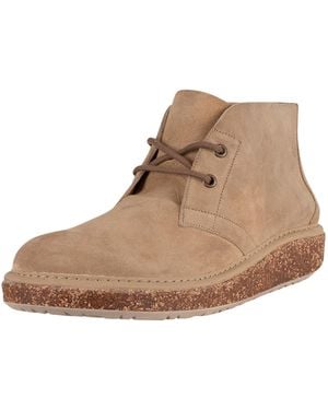 Birkenstock Milton Suede Leather Desert Boot - Brown