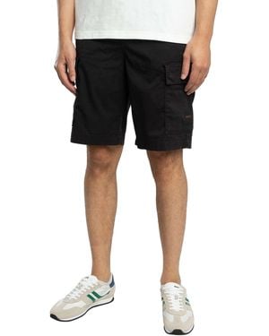 BOSS Sisla Relaxed Cargo Shorts - Black
