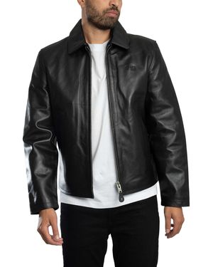 Schott Nyc Lc5100 Leather Jacket - Black