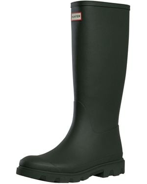 HUNTER Downpour Tall Boots - Green