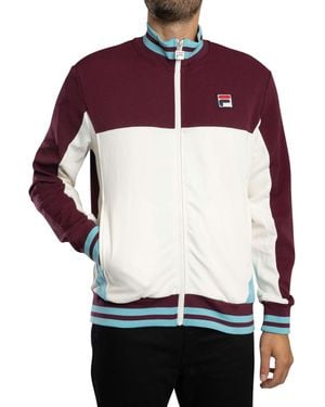 Fila Tiebreaker Funnel Neck Track Jacket - Red