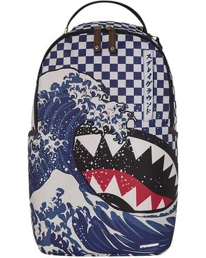 Sprayground Ichimatsu-moy Camokawa Backpack - Blue