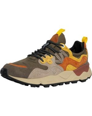 Flower Mountain Yamano Suede Trainers - Multicolour