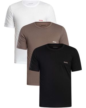 HUGO 3 Pack Lounge T-shirts - Multicolour