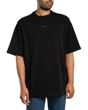ARMANI EXCHANGE Comfort Brand T-shirt - Black