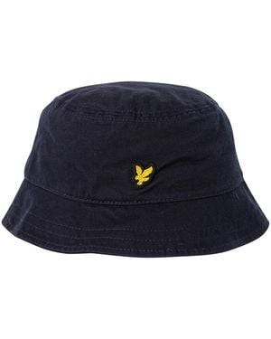 Lyle & Scott Logo Bucket Hat - Blue