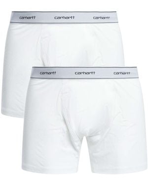 Carhartt 2 Pack Cotton Trunks - White