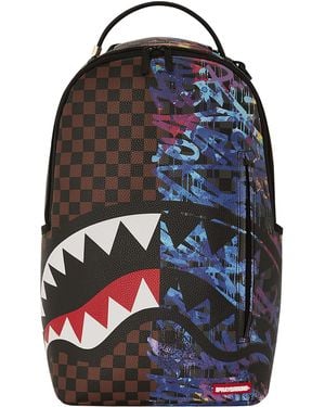 Sprayground Glow In The Dark City Backpack - Blue